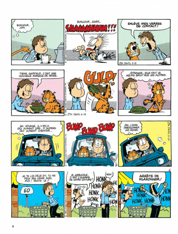 Garfield tome 21, La Soupe est Froide !