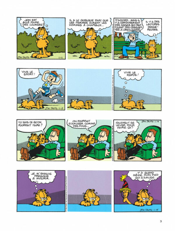 Garfield 25-2 Garfield tome 25, Est sur la Mauvaise Pente