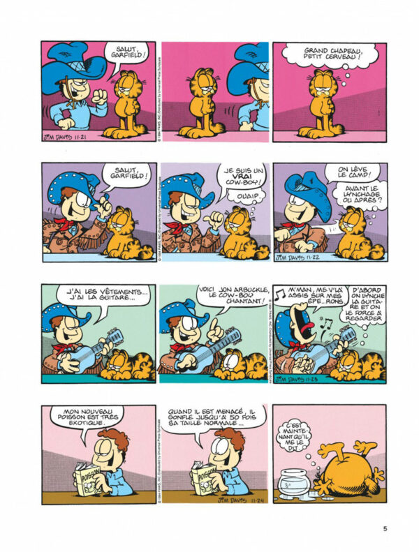 Garfield 25-4 Garfield tome 25, Est sur la Mauvaise Pente