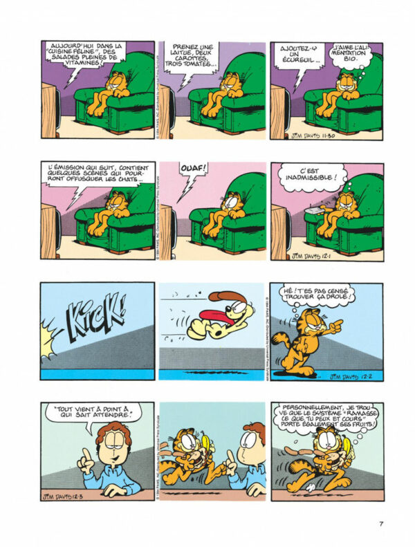 Garfield 25-6 Garfield tome 25, Est sur la Mauvaise Pente