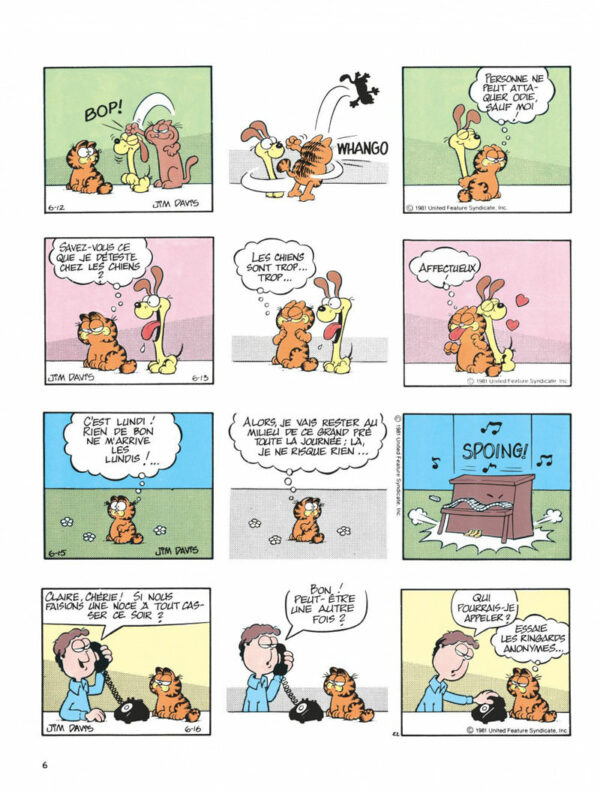 Garfield tome 03, Les Yeux plus gros que le Ventre