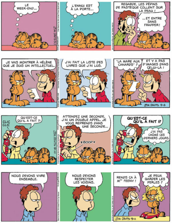 Garfield 38-3 Garfield tome 38, Chat Académie