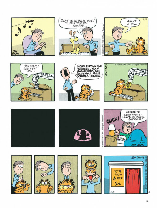 Garfield tome 04, La Faim justifie les Moyens