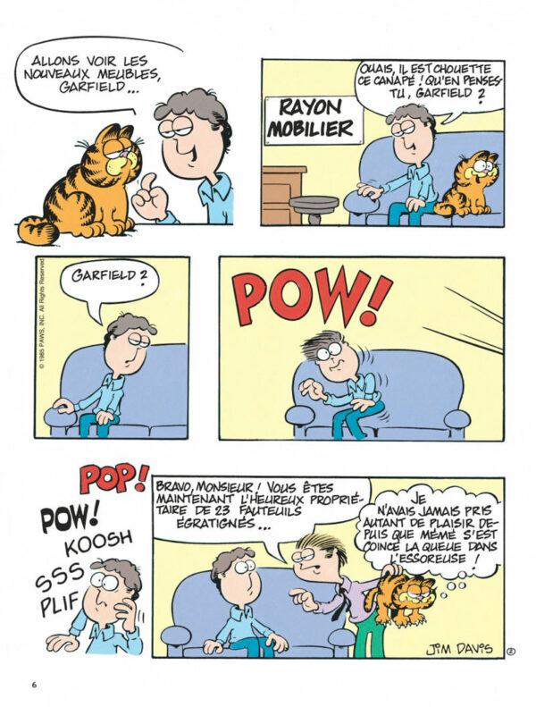 Garfield tome 04, La Faim justifie les Moyens