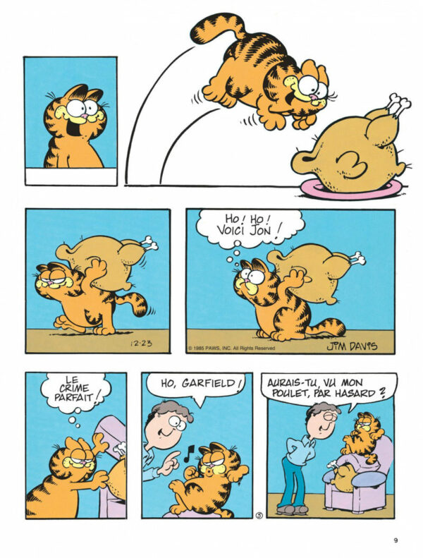 Garfield tome 04, La Faim justifie les Moyens
