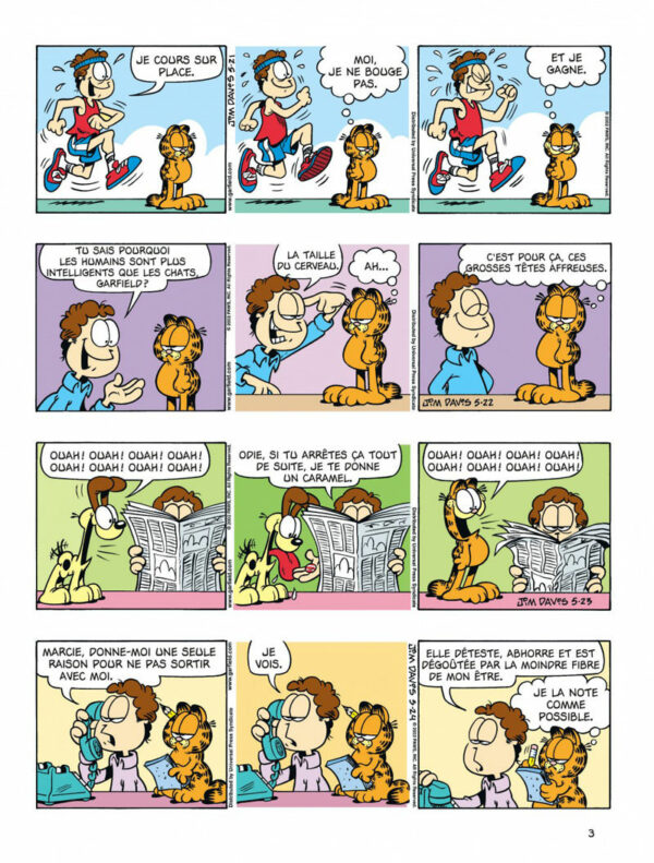 Garfield 40-2 Garfield tome 40, Fait le Poids