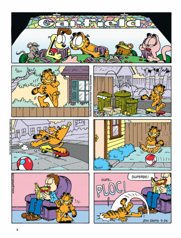 Garfield 40-3 Garfield tome 40, Fait le Poids