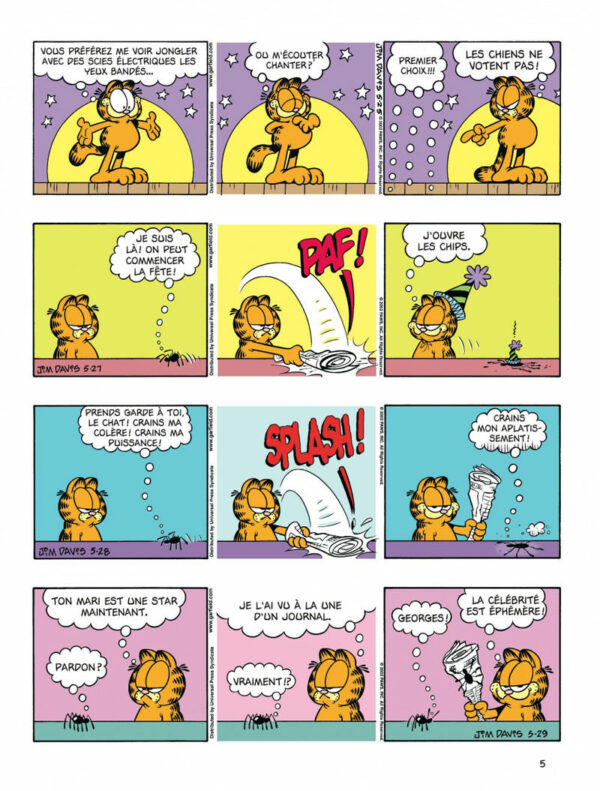 Garfield 40-4 Garfield tome 40, Fait le Poids