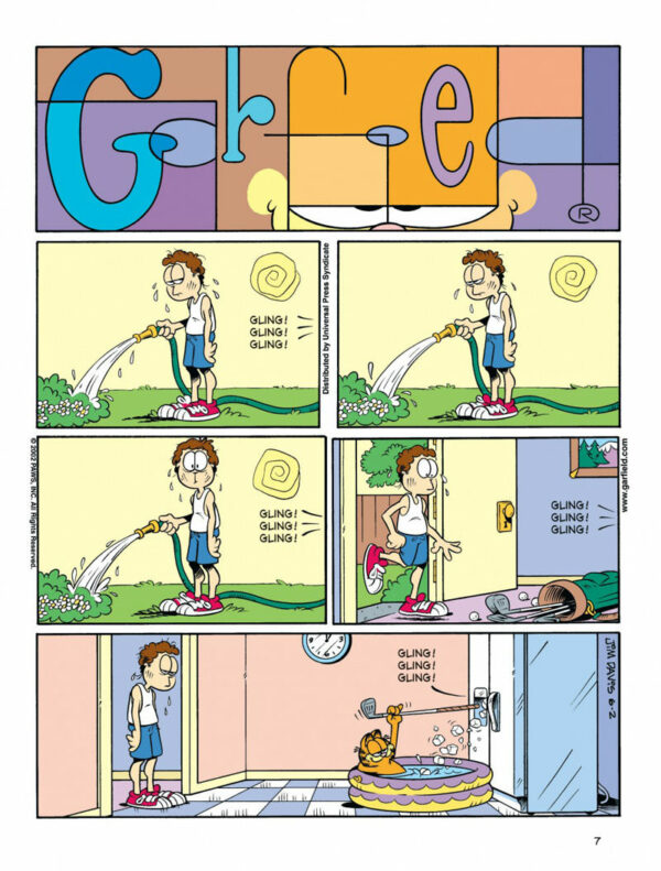 Garfield 40-6 Garfield tome 40, Fait le Poids