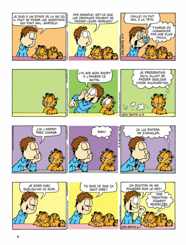 Garfield 40-7 Garfield tome 40, Fait le Poids