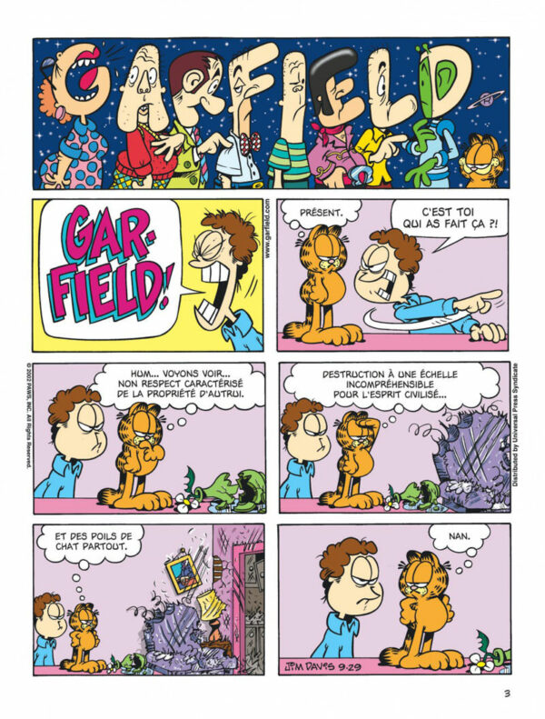 Garfield tome 41, Va au Panier