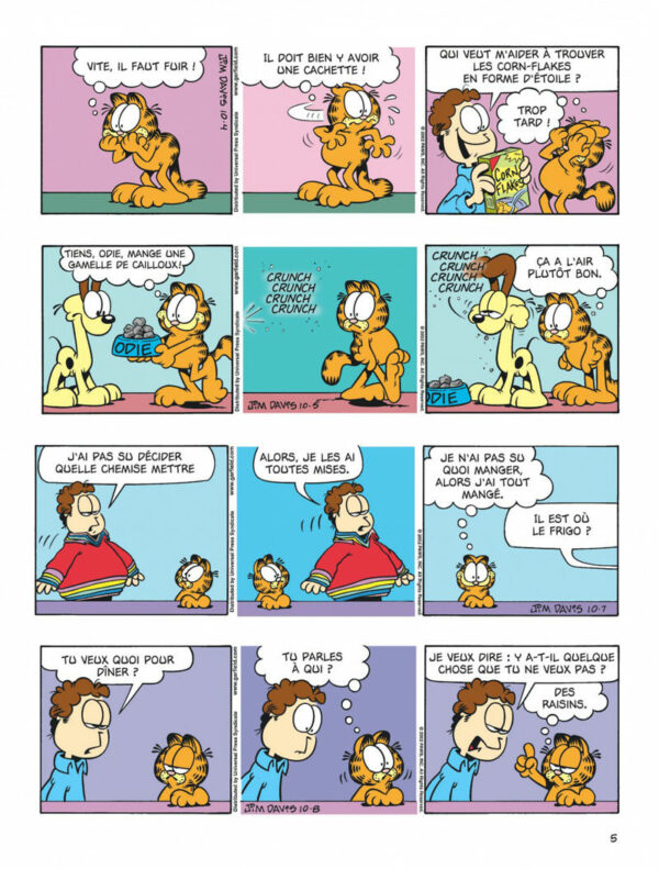 Garfield tome 41, Va au Panier