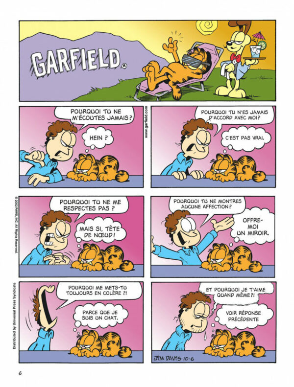Garfield tome 41, Va au Panier