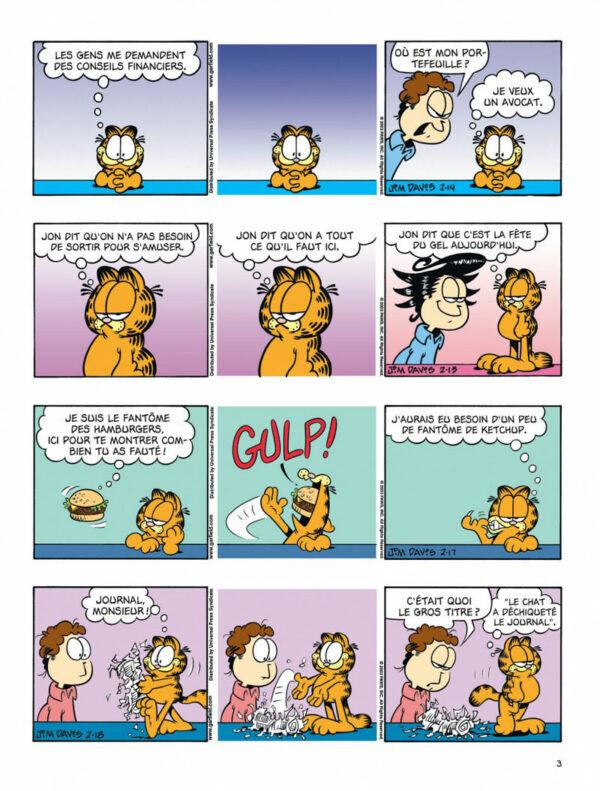 Garfield 42-2 Garfield tome 42, Devine qui vient Dîner ce soir ?