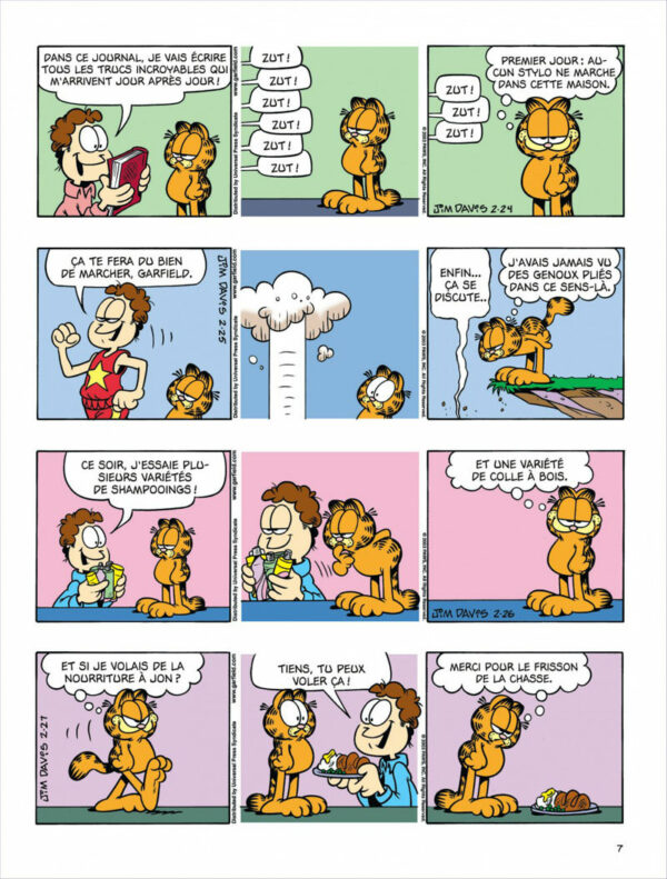Garfield 42-6 Garfield tome 42, Devine qui vient Dîner ce soir ?