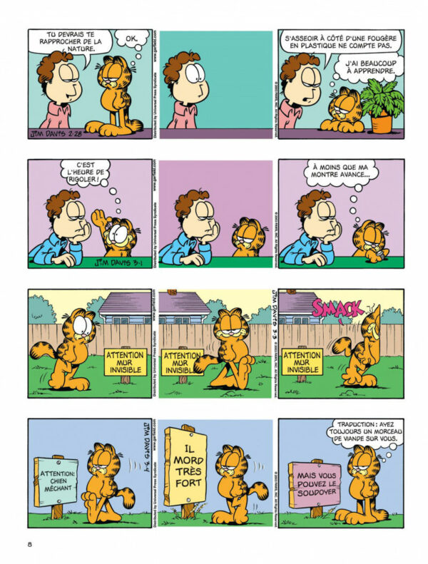 Garfield 42-7 Garfield tome 42, Devine qui vient Dîner ce soir ?