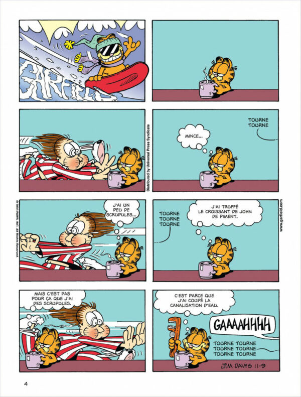 Garfield 44-3 Garfield tome 44, Un Amour de Lapin