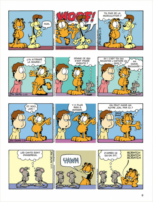 Garfield 44-4 Garfield tome 44, Un Amour de Lapin