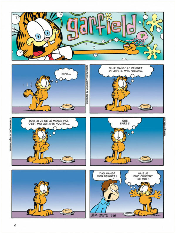 Garfield 44-5 Garfield tome 44, Un Amour de Lapin