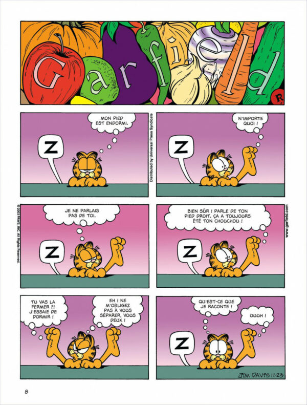 Garfield 44-7 Garfield tome 44, Un Amour de Lapin