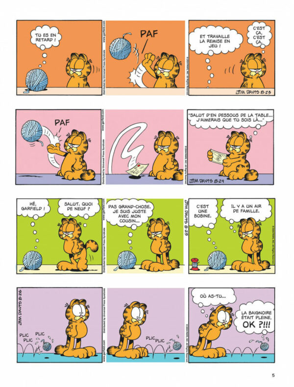 Garfield tome 46, Moi, Gourmand ?