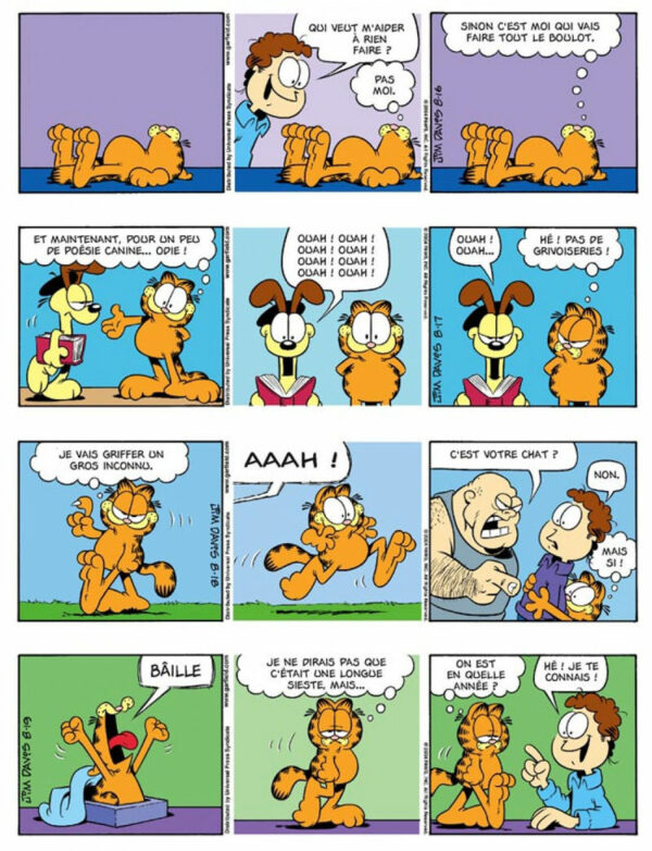 Garfield tome 46, Moi, Gourmand ?