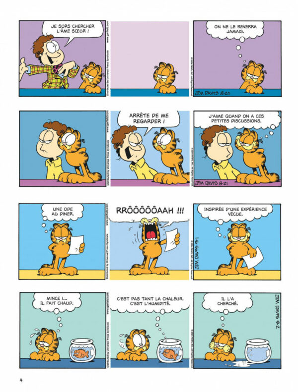 Garfield tome 46, Moi, Gourmand ?