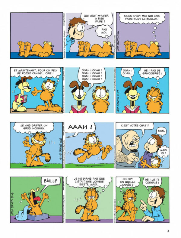 Garfield tome 46, Moi, Gourmand ?
