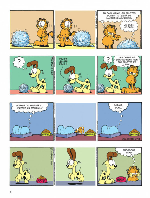 Garfield tome 46, Moi, Gourmand ?