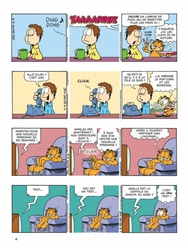 Garfield tome 48, Au Travail !