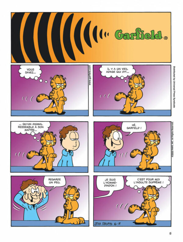 Garfield tome 48, Au Travail !