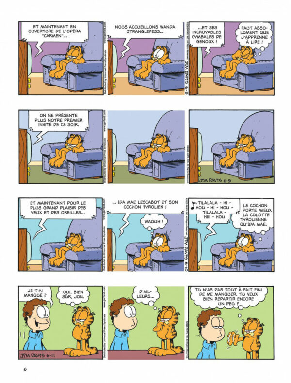 Garfield tome 48, Au Travail !