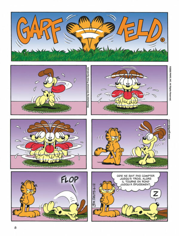 Garfield tome 48, Au Travail !
