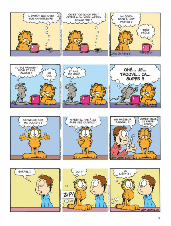 Garfield tome 48, Au Travail !