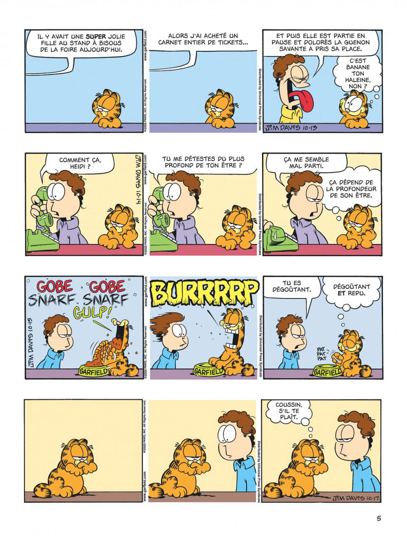 Garfield tome 49, A Table ! – Image 4