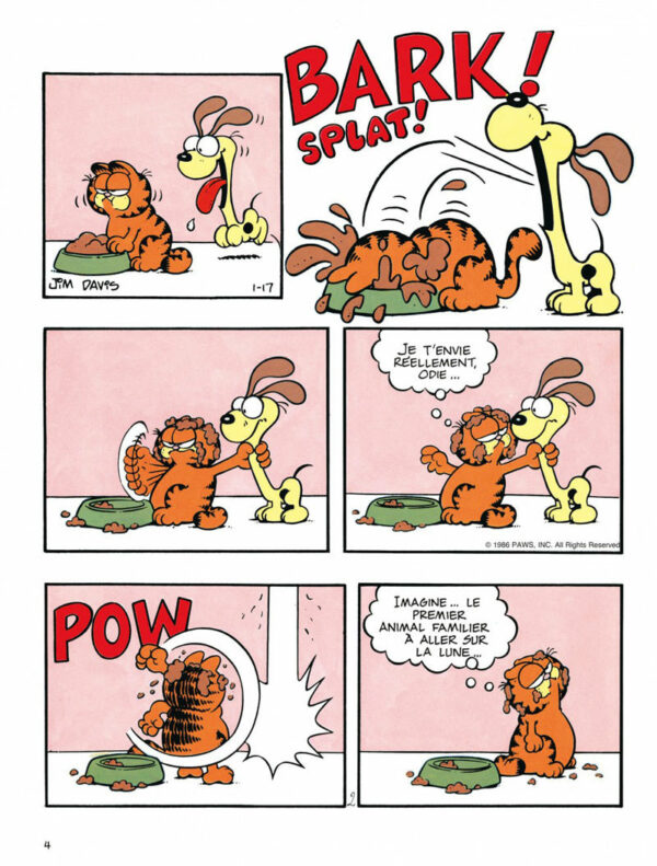Garfield tome 05, Moi, on m'aime
