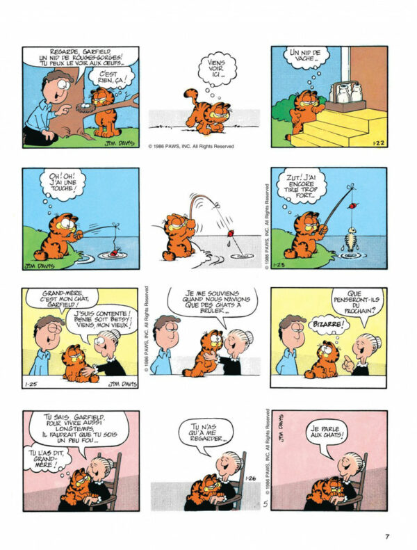 Garfield tome 05, Moi, on m'aime
