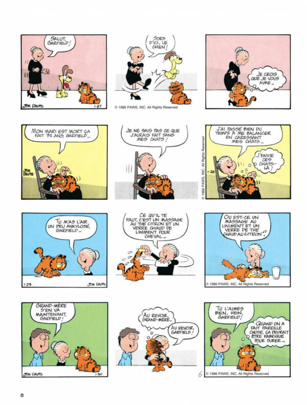 Garfield tome 05, Moi, on m'aime