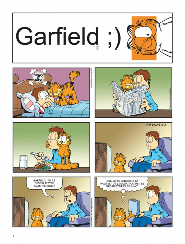 Garfield tome 64, Nous prend de Haut