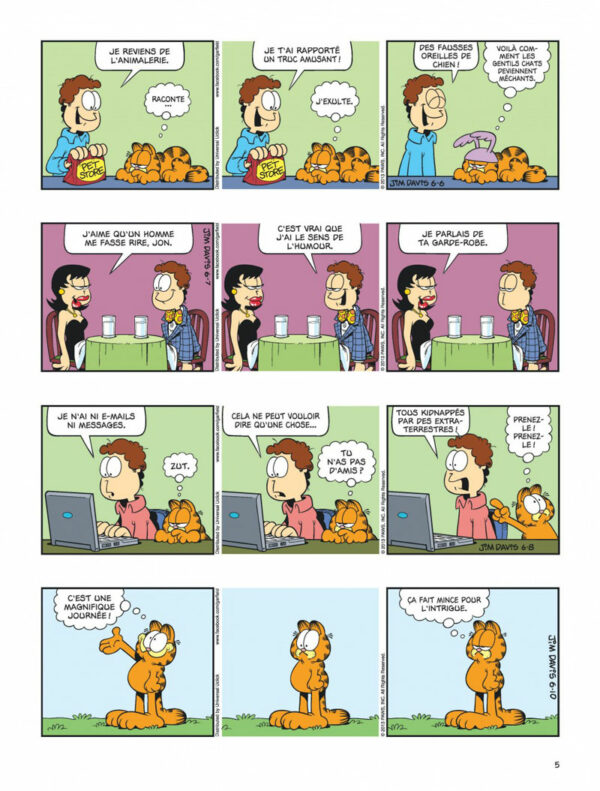 Garfield tome 64, Nous prend de Haut