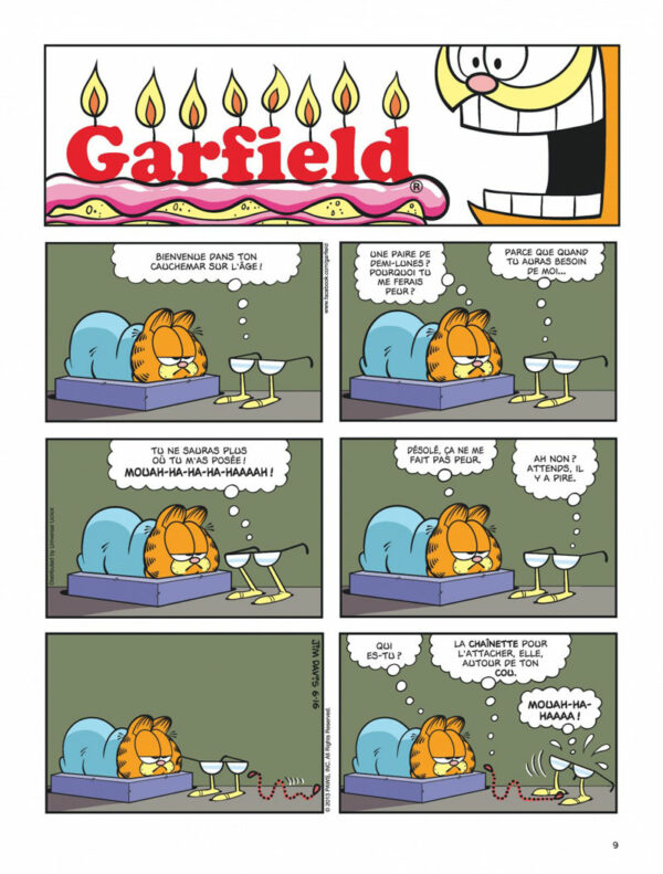 Garfield tome 64, Nous prend de Haut