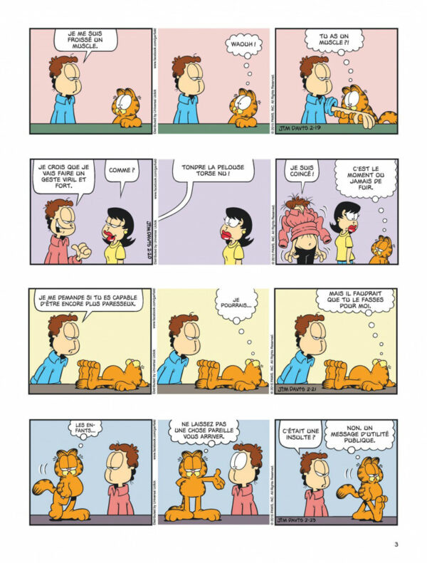 Garfield 68-2 Garfield tome 68, Roi de la Jungle