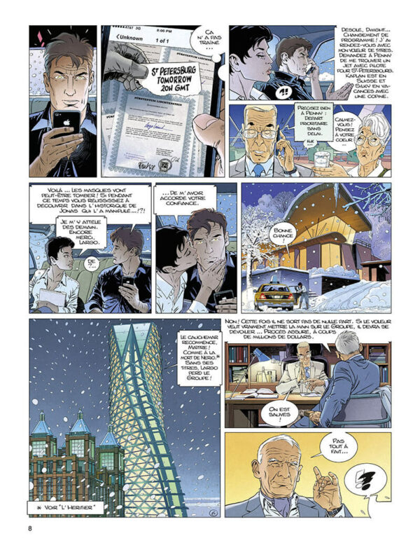 Largo Winch tome 22 – Les Voiles Ecarlates