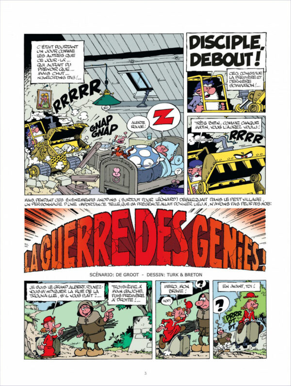 Léonard tome 10 – la Guerre des Génies