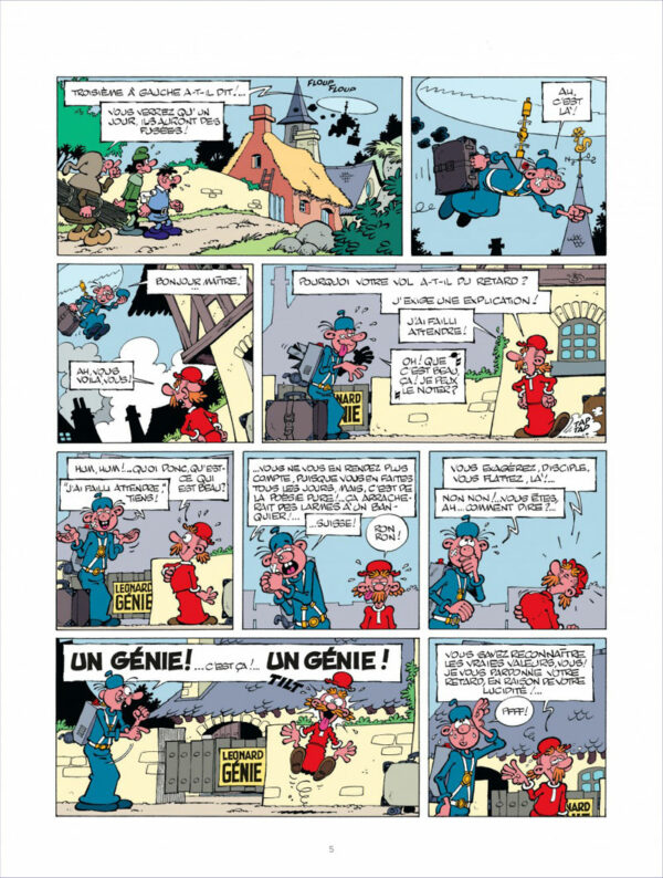 Léonard tome 10 – la Guerre des Génies