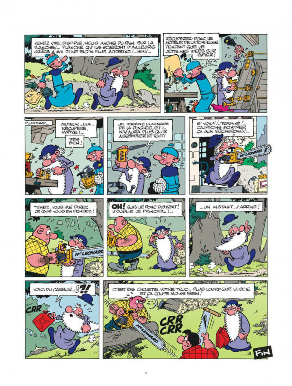 Léonard tome 11, Génie du Bal