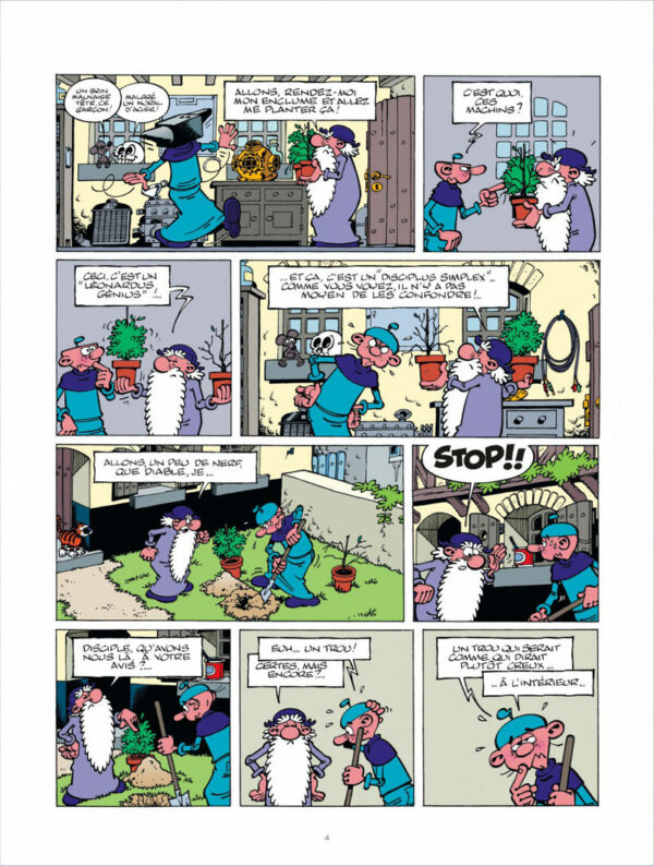 Léonard tome 18, Génie en sous-sol