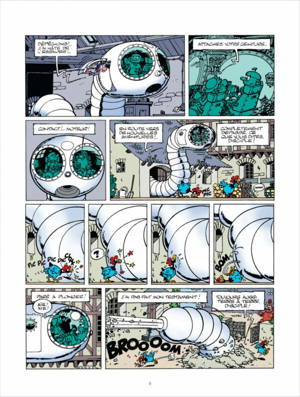 Léonard tome 18, Génie en sous-sol