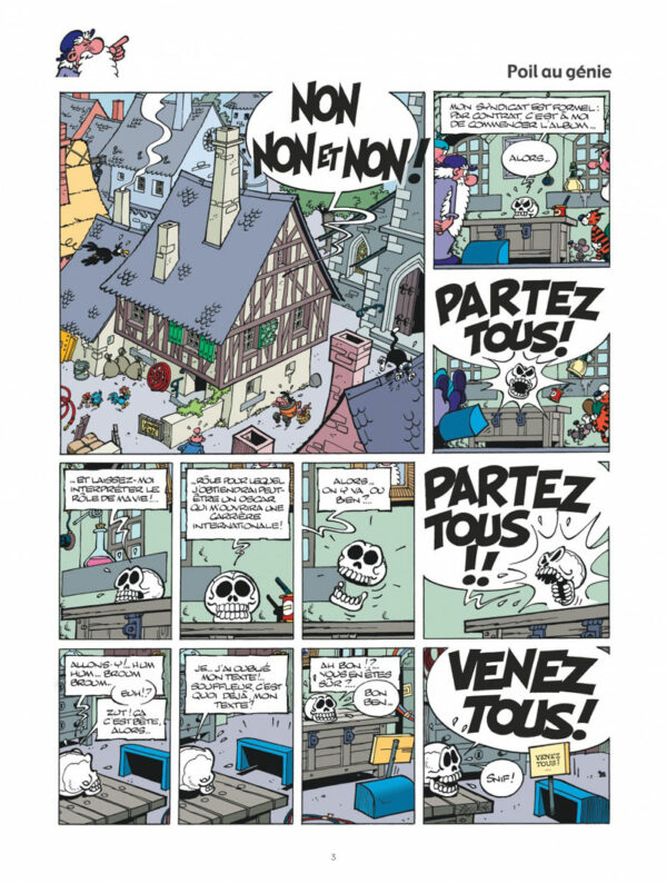 Léonard tome 23, Poil au Génie !