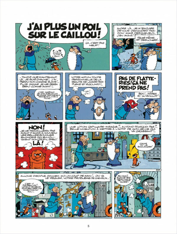 Léonard tome 23, Poil au Génie !